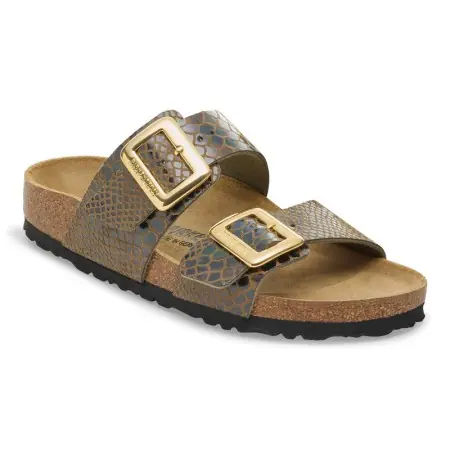 Nur Für Kurze Zeit Birkenstock Damen Sydney Cushion Buckle Synthetik Sandalen