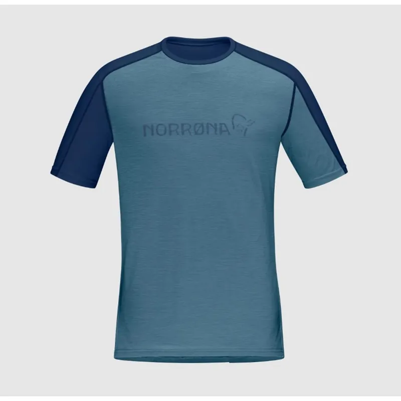 Sale Norrøna Men's falketind equaliser merino T-Shirt - trooper-- Gr.: XL