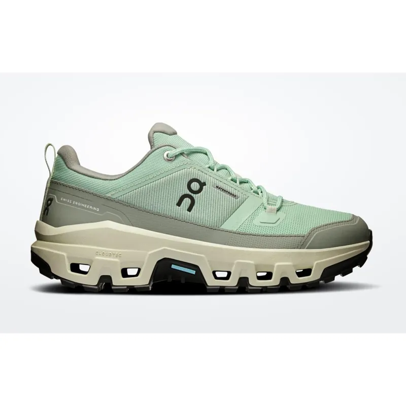 Nur Für Kurze Zeit ON Cloudrock Low Waterproof Mineral/Aloe Damen-- Gr.: 40,5