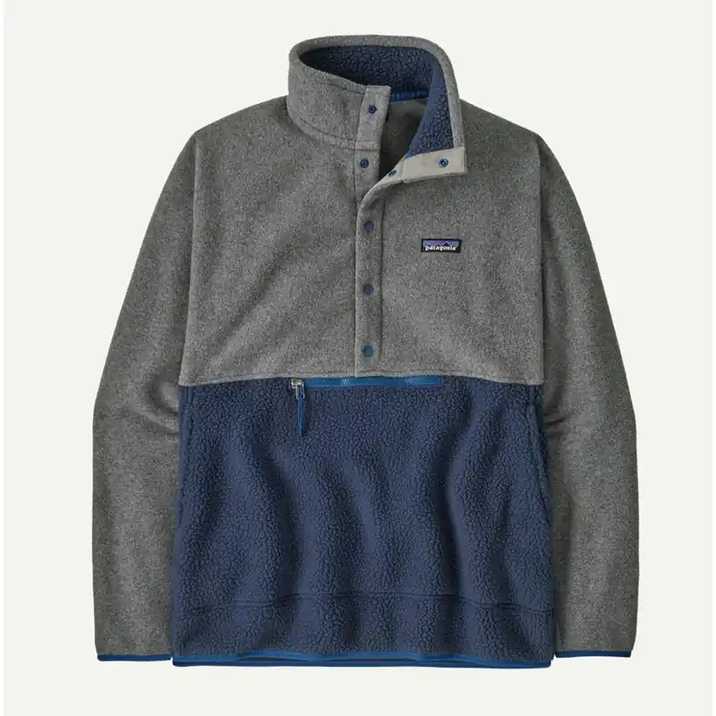 Patgonia M`s Retro Pile Half-Snap new navy Herren Fleece Pullover-- Gr.: M Direkt Vom Hersteller