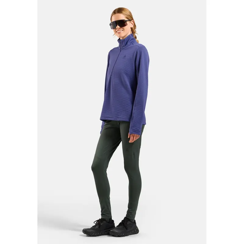 Top-Seller Odlo Damen Essentials Thermal Laufshirt mit Halbreißverschluss Skipper Blue-- Gr.: S