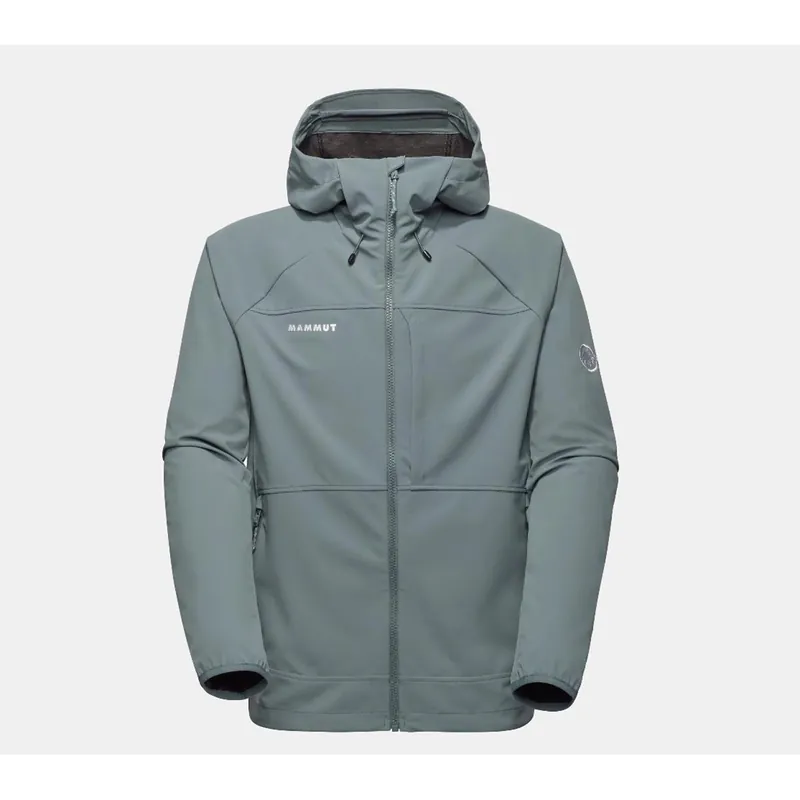 Mammut Ultimate Comfort SO Hooded Jacket Men - Strat-- Gr.: XL Markenware