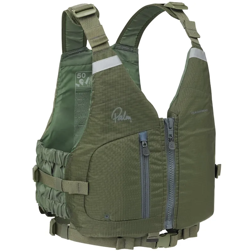 Palm Meander PFD Schwimmweste Touringweste olive Highlight