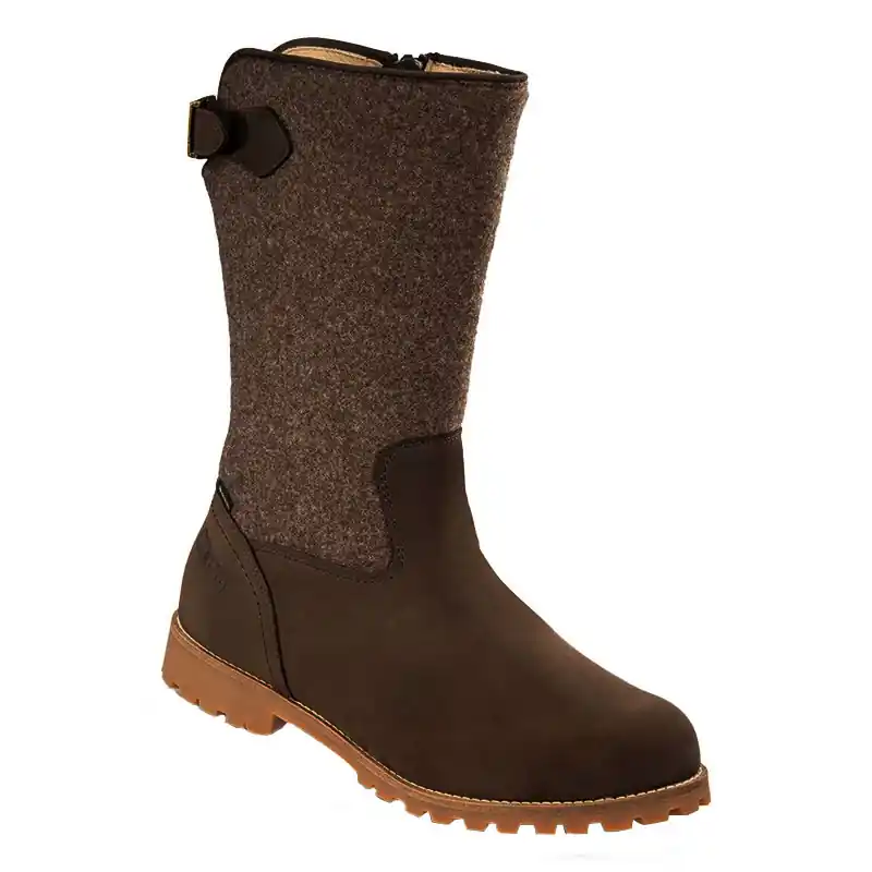 Rabatt Meindl Innsbruck II GTX Herren Winterstiefel mit Lammfell dunkelbraun
