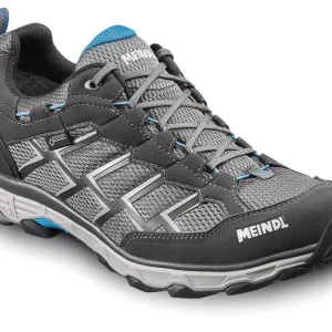Meindl Activo GTX Comfort Fit Herren Nordic Walking Schuhe anthrazit-ozean Schnäppchen