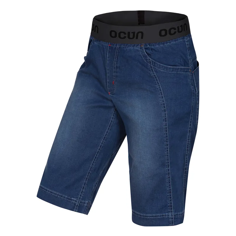Bestseller Ocun Mania Shorts Jeans II Herren Kletter Shorts kurze Sporthose dark blue