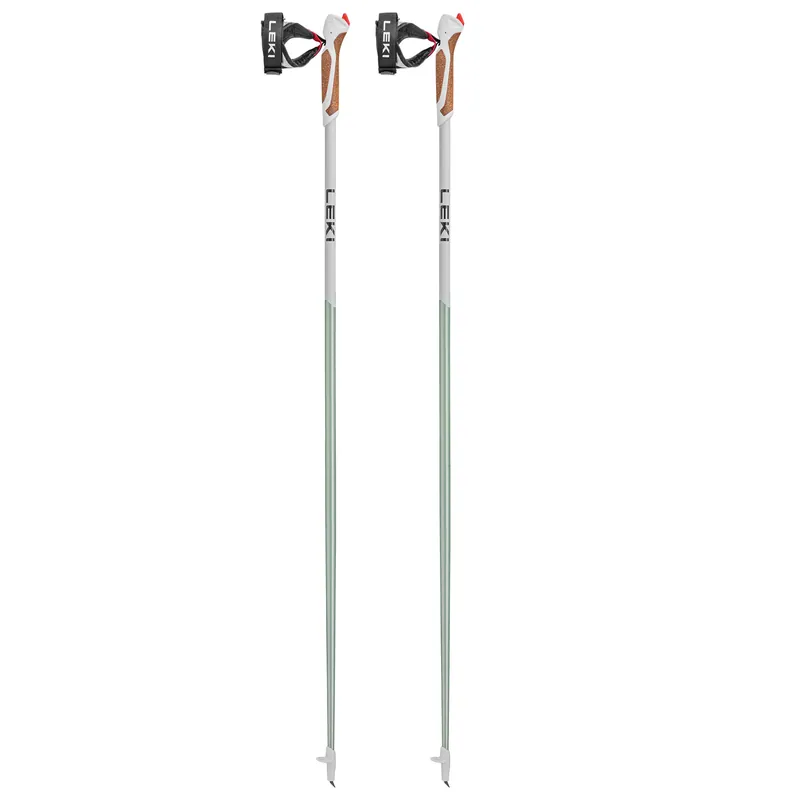 Leki Passion Nordic Walking Stöcke green-white-anthracite Solange Der Vorrat Reicht