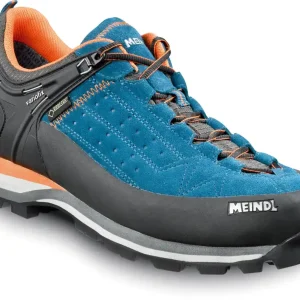 Sofort Bestellen Meindl Literock GTX Herren Trekkingschuhe blau-orange