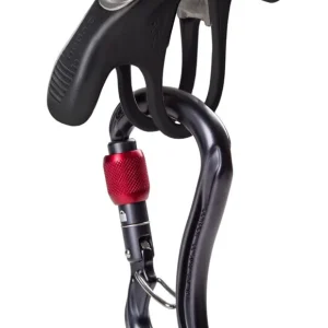 Ocun Belay Set Condor Screw-Bow Sicherungsgerät Abseilgerät black Neue Ware