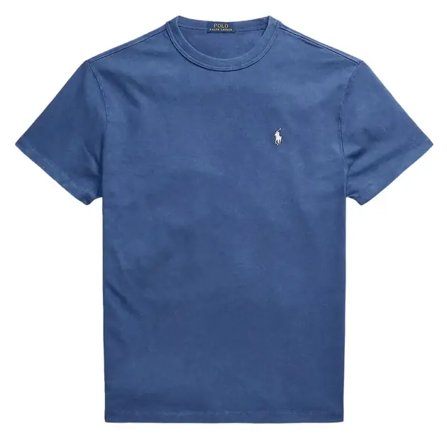 Polo Ralph Lauren Classic Fit Jersey Crewneck T-Shirt Light Navy Markenware