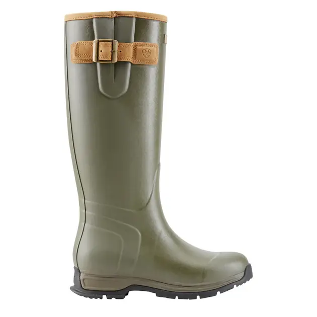 Highlight Ariat Womens Burford Insulated Wellington Olive Green