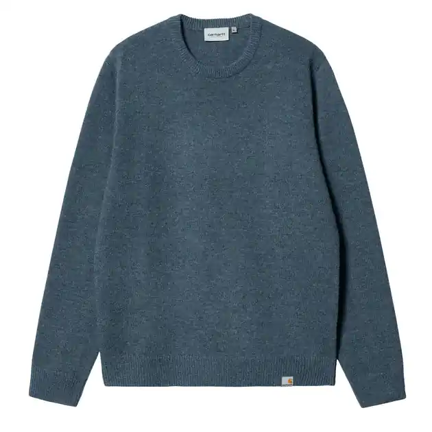 Billig Carhartt WIP Allen Sweater Ore Heather