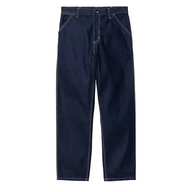Carhartt WIP Canvas Simple Pant L32 Blue Direkt Vom Hersteller