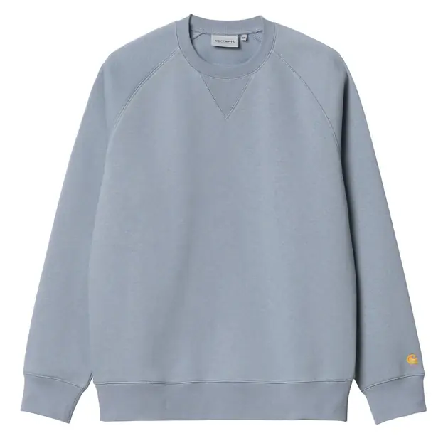 Carhartt WIP Chase Sweatshirt Mirror / Gold Ausverkauf
