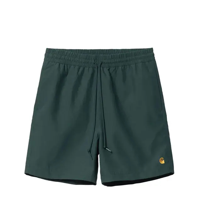 Carhartt WIP Chase Swim Trunks Botanic / Gold Online Kaufen
