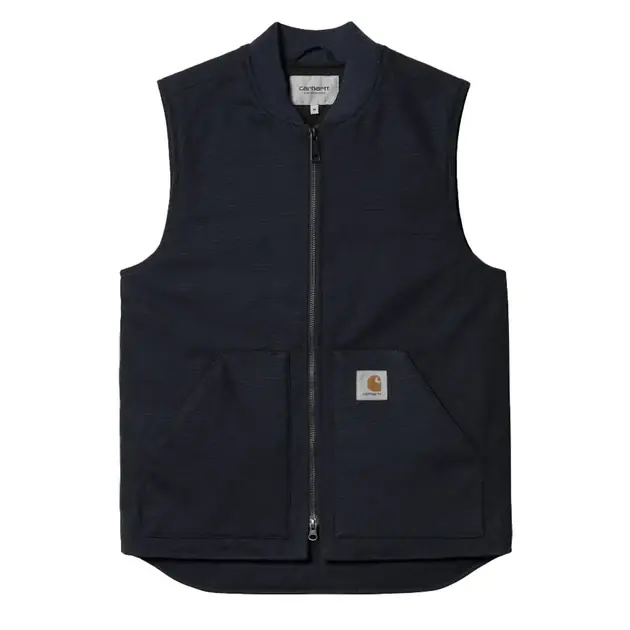 Nur Für Kurze Zeit Carhartt WIP Classic Vest Blue Rigid