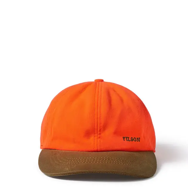 Versand Am Gleichen Tag Filson Insulated Blaze / Tin Cloth Cap Desert Tan / Blaze Orange