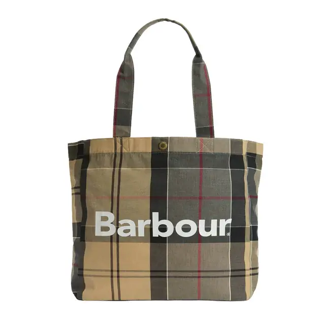 Neuheit Barbour Telfield Tartan Tote Bag Dress Tartan