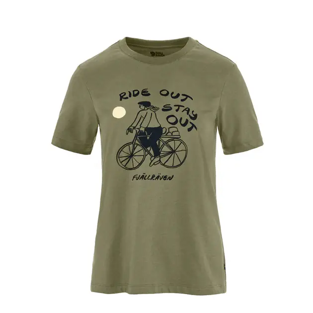 Fjällräven Hoja Fjällräven Womens Hoja Ivag T-shirt Classic Green Neu Im Sortiment