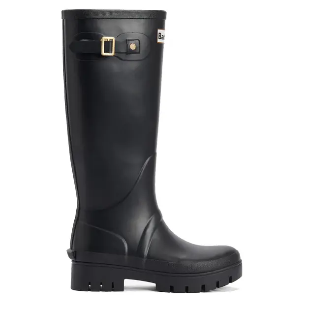 Geprüft Barbour Womens Snowdon Tall Welly Black