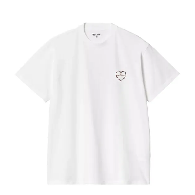 Carhartt WIP S/S Furoshiki T-Shirt White / Red Jetzt Bestellen