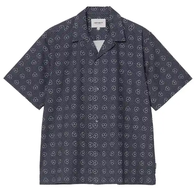 Carhartt WIP S/S Furoshiki Shirt Furoshiki Print / Blue Knallerangebot